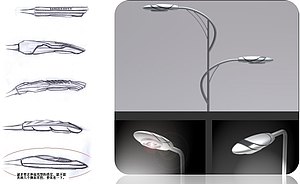 Optisches Design von Leuchten 