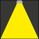 Lichtaustritt INDENTER 340HS 