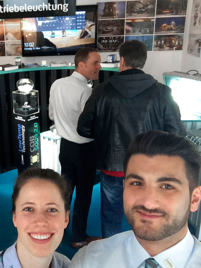 Messeteam Light und Building